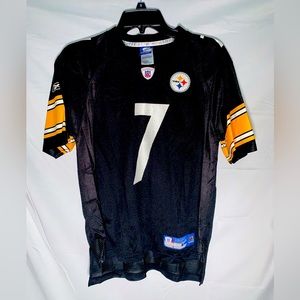 Size L Youth Steelers 7 Ben Roethlisburger Jersey